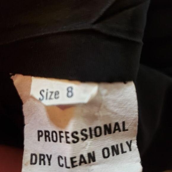 Avanti vintage Womens Leather Jacket Size 8 Black & Gray Asymmetrical Zip moto - Picture 6 of 11